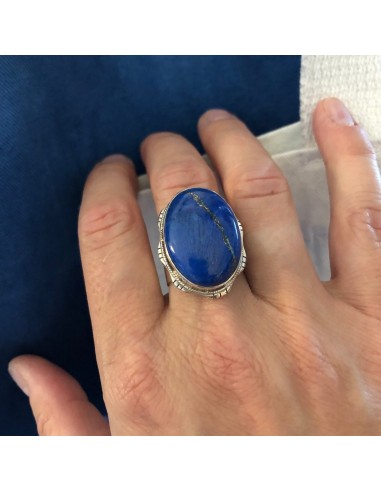 Bague Lapis Lazuli & argent 925 Comment ça marche