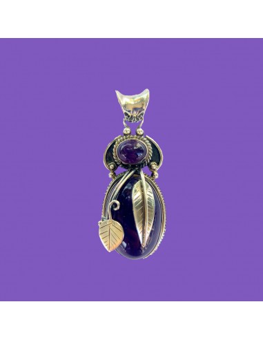 Pendentif Améthyste & argent 925 50-70% off 