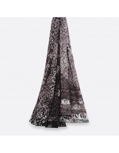 COTTON STOLE - LILI BLACK pas cher 