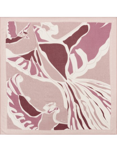 CASHMERE SCARF 105 - AUBE POWDER PINK livraison et retour toujours gratuits