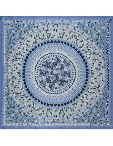 SILK SCARF 130 - BOHEME CELEST BLUE acheter en ligne