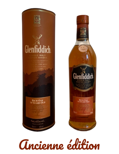 Glenfiddich, 14 ans Rich Oak, 70cl vous aussi creer 