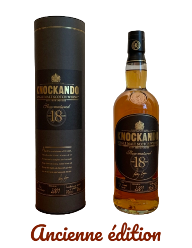 Knockando, 18 ans Slow Matured 2001, 70cl livraison et retour toujours gratuits