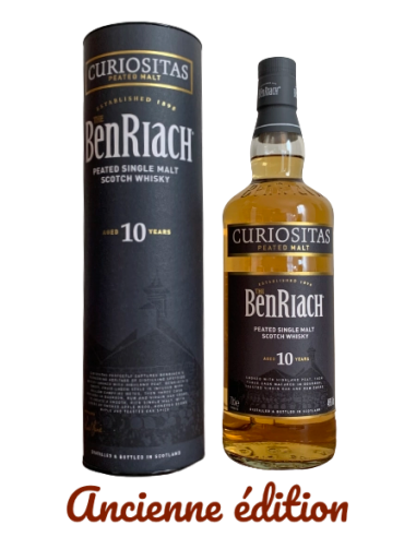 Benriach, 10 ans Curiositas Peated Malt, 70cl suggérées chez