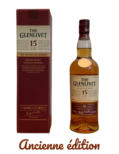 The Glenlivet, 15 ans The French Oak Reserve, 70cl Toutes les collections ici