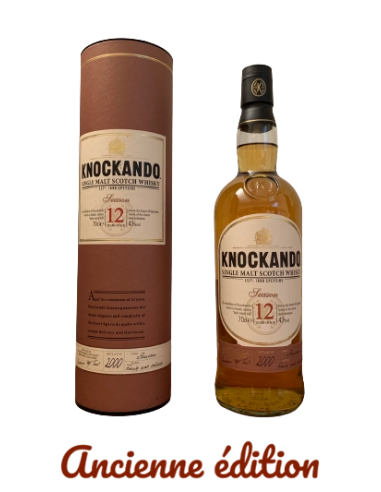 Knockando, 12 ans Season Distilled in 2000, 70cl À commander