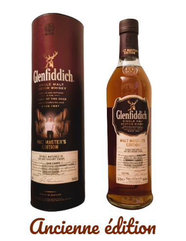 Glenfiddich, Malt Master's Edition Batch 06/16, 70cl ou a consommer sur place