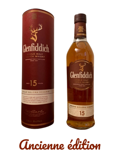 Glenfiddich, 15 ans Unique Solera Reserve, 70cl de technologie