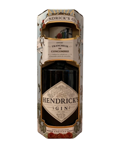 Hendrick's, Original coffret avec trancheur de concombre, 70cl les ctes