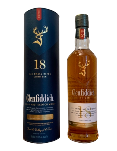 Glenfiddich, 18 ans Our Small Batch Eighteen, 70cl Dans la société mordern