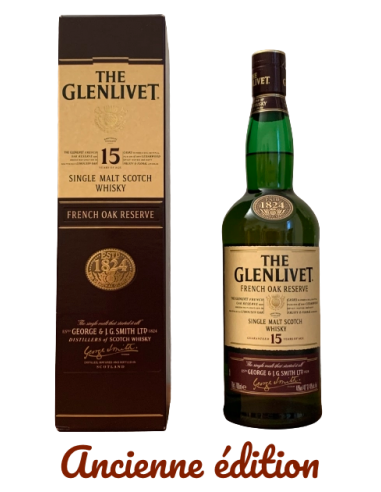 The Glenlivet, 15 ans French Oak Reserve, 70cl En savoir plus