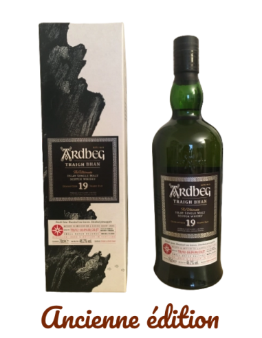 Ardbeg, 19 ans Traigh Bhan 2, 70cl de l' environnement