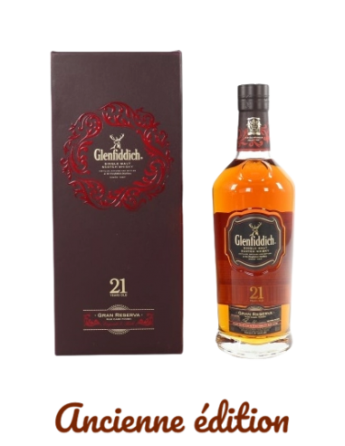 Glenfiddich, 21 ans Gran Reserva Rum Cask Finish, 70cl Jusqu'à 80% De Réduction