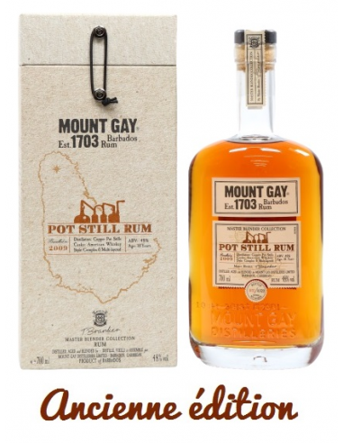 Mount Gay, Pot Still Rum, 70cl du meilleur 