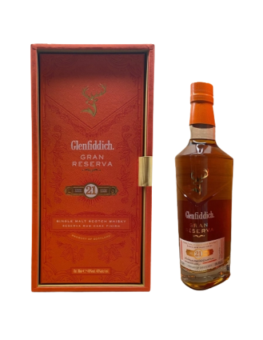 Glenfiddich, 21 ans Gran Reserva 40%, 70cl de l' environnement