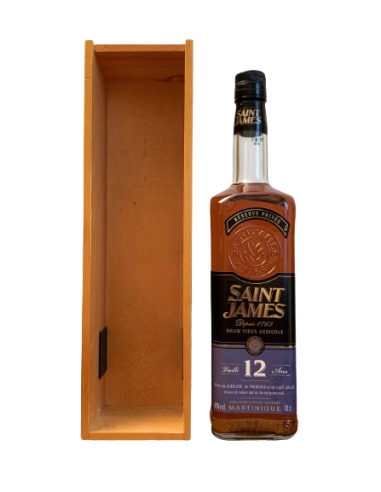 Saint James, Réserve Privée Rhum Vieux 12 ans, 70cl pas cher