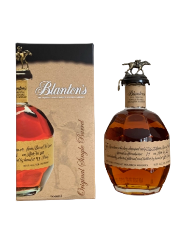 Blanton's, Original Single Barrel, 70cl s'inspire de l'anatomie humaine