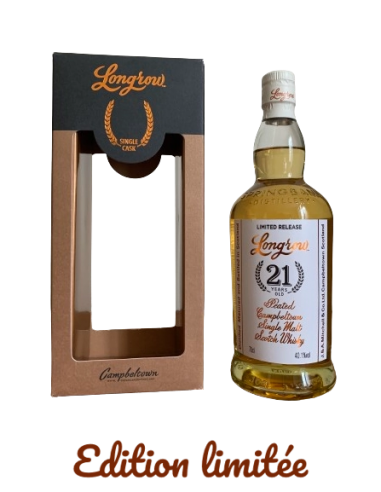 Springbank, Longrow 21 ans Peated Limited Release, 70cl la livraison gratuite