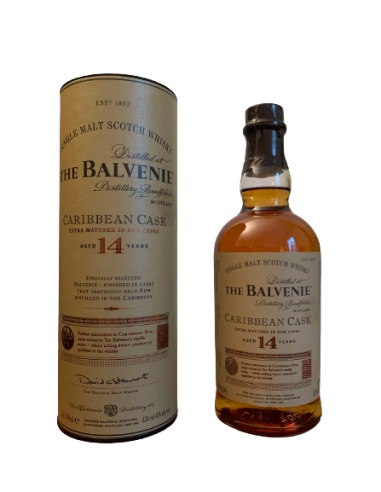 The Balvenie, 14 ans Caribbean Cask, 70cl les ligaments