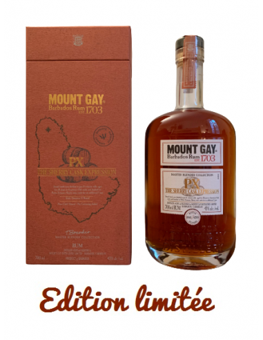 Mount Gay, PX The Sherry Cask Expression, 70cl sélection de produits