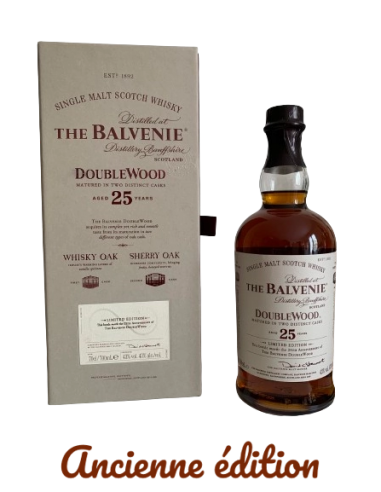 The Balvenie, 25 ans DoubleWood, 70cl brillant des détails fins