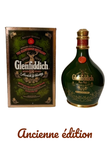 Glenfiddich, 18 ans Ancient Reserve Ceramic Decanter, 75cl Comparez plus de prix