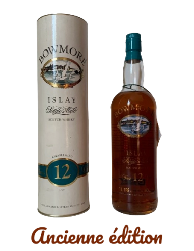 Bowmore, 12 ans 1990s, 100cl suggérées chez