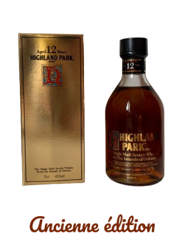 Highland Park, 12 ans Années 1980, 75cl plus qu'un jeu 