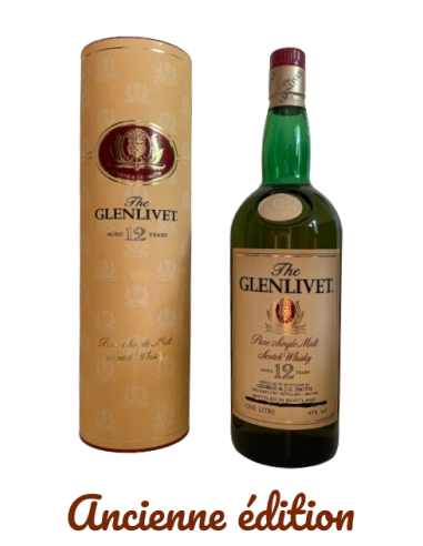 The Glenlivet, 12 ans Années 1990, 100cl pas chere