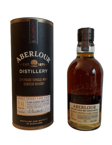 Aberlour, 18 ans Double Sherry Cask Finish Batch 002, 70cl solde