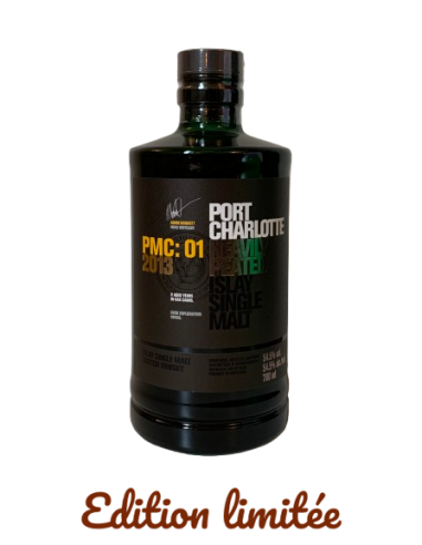 Port Charlotte, Cask Exploration Series PMC:01 2013, 70cl pour bénéficier 