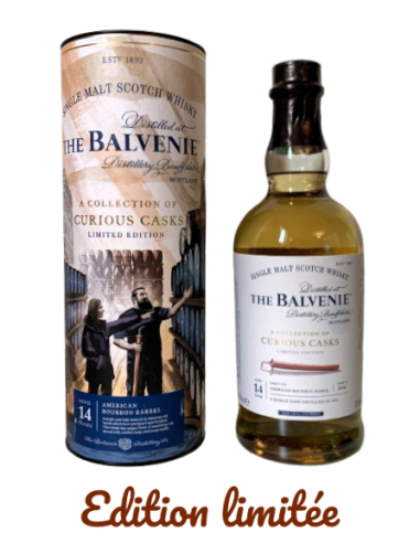 The Balvenie, 14 ans American Bourbon Barrel Curious Casks, 70cl Comparez plus de prix